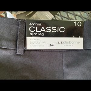 Liz Claiborne Black dress slacks